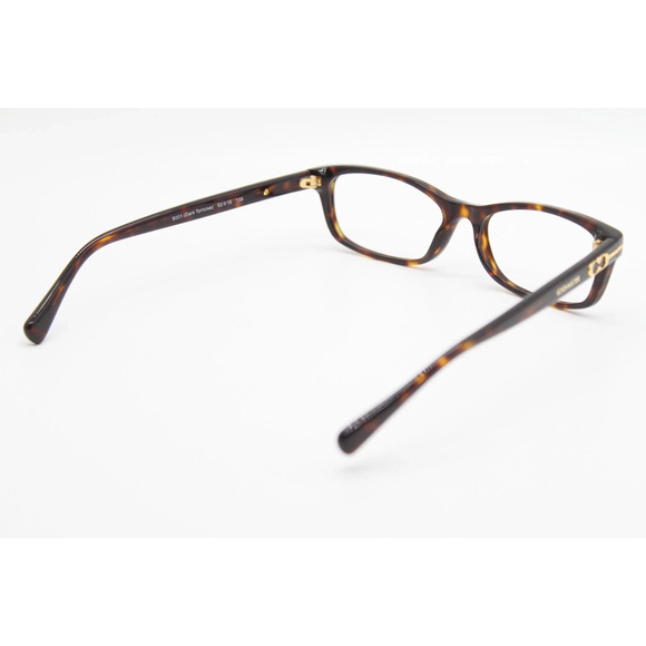 COACH HC 6054 ELISE 5001 DARK TORTOISE AUTHENTIC EYEGLASSES 52-16 - Picture 3 of 4